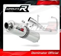 пълна изпускателна система със заглушител DOMINATOR Full System кръгъл подходящо за мотоциклет Yamaha YBR 125 2009 - 2018 2