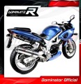 ауспух заглушител DOMINATOR кръгъл подходящо за мотоциклет Suzuki SV 650 S 1999 - 2002 3