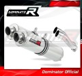 ауспух заглушител DOMINATOR кръгъл подходящо за мотоциклет Kawasaki GPZ 500 1987 - 2003