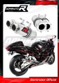 ауспух заглушител DOMINATOR GP1 подходящо за мотоциклет Suzuki GSXR 1300 Hayabusa 1999 - 2007