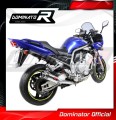 ауспух заглушител DOMINATOR GP1 подходящо за мотоциклет Yamaha FZS FAZER 1000 2001 - 2005 3