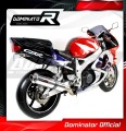 ауспух заглушител DOMINATOR кръгъл подходящо за мотоциклет Honda CBR 900RR Fireblade SC33 1996 - 1999 3