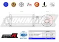 ауспух заглушител DOMINATOR GP1 подходящо за мотоциклет Triumph SPEED TRIPLE 1050 2005 - 2010 2
