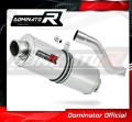 ауспух заглушител DOMINATOR овален подходящо за мотоциклет Suzuki DR 750 S / BIG RIGHT SIDE