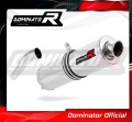 ауспух заглушител DOMINATOR кръгъл подходящо за мотоциклет Aprilia RS 125 1999 - 2005