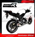 пълна изпускателна система със заглушител DOMINATOR Full System HP3 подходящо за мотоциклет Yamaha YZF R125 2008 - 2013 3