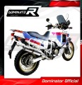 ауспух заглушител DOMINATOR овален подходящо за мотоциклет Honda XRV 750 AFRICA TWIN RD04 1990 - 1992 3