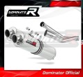 ауспух заглушител DOMINATOR кръгъл подходящо за мотоциклет Aprilia Pegaso 650 GA 1992 - 1996 2