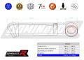 ауспух заглушител DOMINATOR GP2 подходящо за мотоциклет Triumph SPEED TRIPLE 1050 2005 - 2010 2