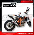 ауспух заглушител DOMINATOR кръгъл подходящо за мотоциклет KTM 690 Duke 2012 - 2018 3