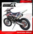 ауспух заглушител DOMINATOR MX2 подходящо за мотоциклет Husqvarna TXC 310 R 2013 - 2014 3