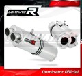 ауспух заглушител DOMINATOR овален подходящо за мотоциклет Suzuki TL 1000 R 1997 - 2000
