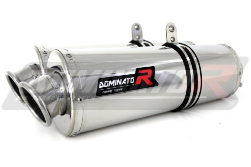 ауспух заглушител DOMINATOR овален подходящо за мотоциклет Triumph SPEED TRIPLE 1050 2005 - 2010