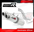 ауспух заглушител DOMINATOR кръгъл подходящо за мотоциклет Aprilia ETV 1000 Caponord 2001 - 2004 2