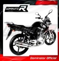 пълна изпускателна система със заглушител DOMINATOR Full System кръгъл подходящо за мотоциклет Yamaha YBR 125 2009 - 2018 3