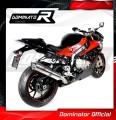 ауспух заглушител DOMINATOR хомологиран кръгъл подходящо за мотоциклет S1000RR 2015 - 2016 2