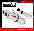 ауспух заглушител DOMINATOR овален подходящо за мотоциклет Aprilia Pegaso 650 2001 - 2004 2