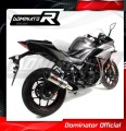ауспух заглушител DOMINATOR HP3 подходящо за мотоциклет Yamaha YZF R3 2015 - 2018 3
