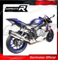 ауспух заглушител DOMINATOR HP1 подходящо за мотоциклет Yamaha YZF R1 1000 RN32 2015 - 2016 3