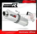 ауспух заглушител DOMINATOR овален подходящо за мотоциклет Kawasaki ZX3R ZX 300R  2