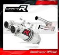 ауспух заглушител DOMINATOR GP1 подходящо за мотоциклет Yamaha XJR 1200 1995 - 1998