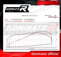 ауспух заглушител DOMINATOR HP3 подходящо за мотоциклет Yamaha YZF R3 2015 - 2018 4