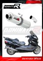 ауспух заглушител DOMINATOR кръгъл подходящо за мотоциклет Suzuki BURGMAN 650 - 2013