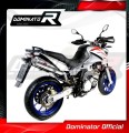 ауспух заглушител DOMINATOR кръгъл подходящо за мотоциклет Aprilia Pegaso 650 Strada 2007 - 2010 3