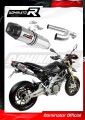 ауспух заглушител DOMINATOR HP1 подходящо за мотоциклет Aprilia SMV DORSODURO 750 2008 - 2016