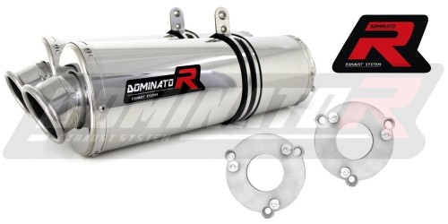 ауспух заглушител DOMINATOR овален подходящо за мотоциклет Suzuki GSXR 1000 K7 K8 2007 - 2008