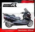 ауспух заглушител DOMINATOR кръгъл подходящо за мотоциклет Suzuki BURGMAN 650 - 2013  3