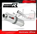 пълна изпускателна система със заглушител DOMINATOR Full System овален подходящо за мотоциклет Yamaha YBR 125 2000 - 2008
