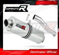 ауспух заглушител DOMINATOR овален подходящо за мотоциклет Honda XRV 750 AFRICA TWIN RD07 1993 - 1995 2
