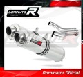 ауспух заглушител DOMINATOR кръгъл подходящо за мотоциклет Yamaha XJ 600 DIVERSION 1992 - 2004